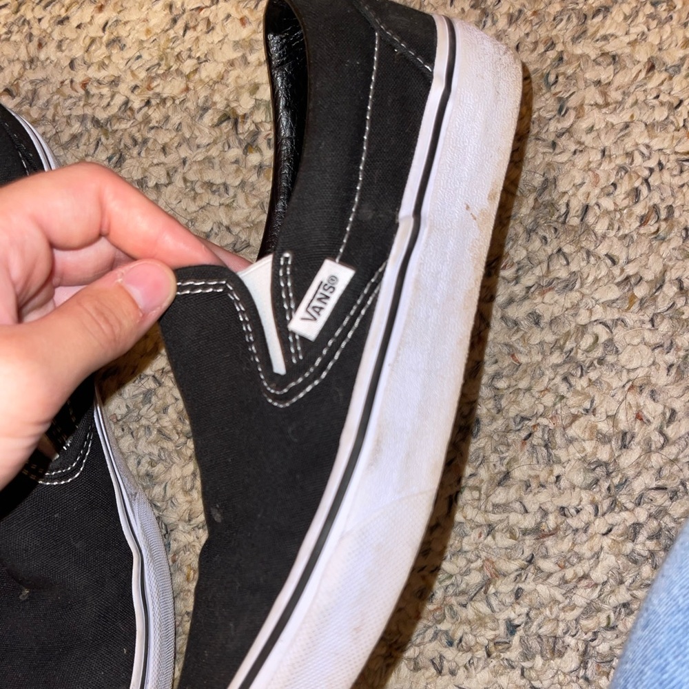 VANS slip ons. Size 7. Good condition
